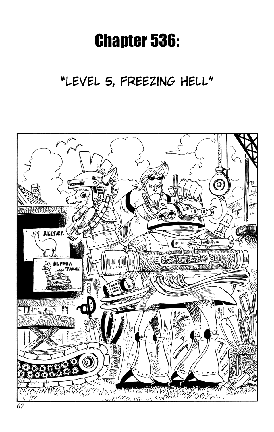 One Piece, Chapter 536 image 01